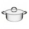 Caçarola 24cm 4,7 Litros Duo Silicone Aço Inox Tramontina Com Alças